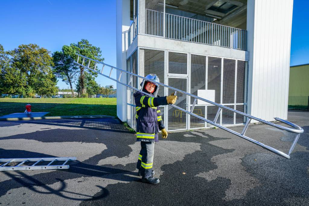 Avec les pompiers de La Teste qui ont vaincu les « méga-feux&nbsp;»
